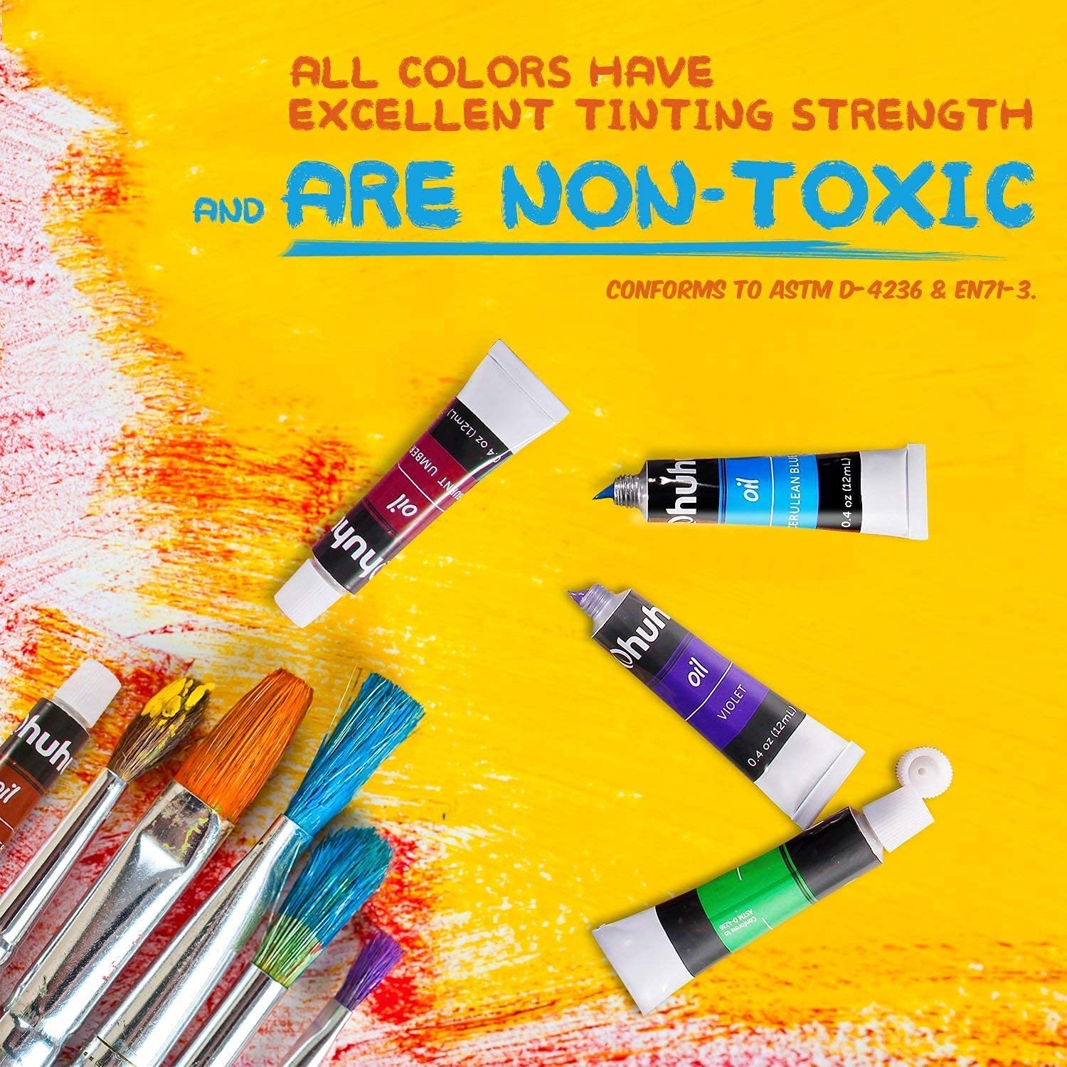 Ohuhu Oil Paint Set - Image 2
