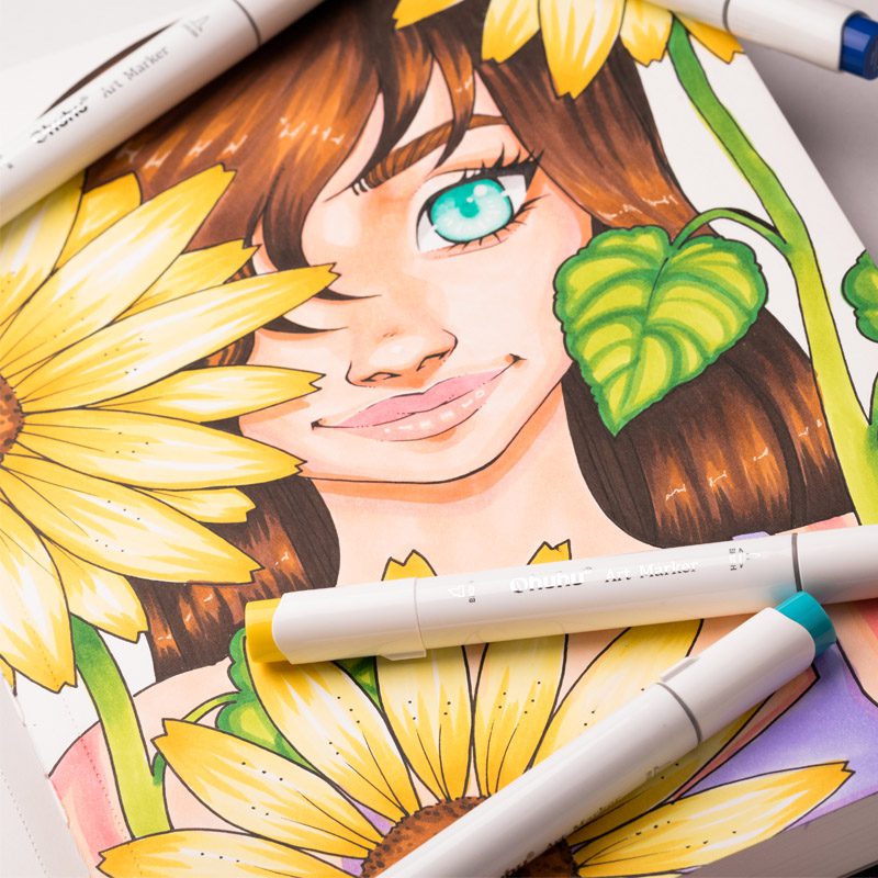 Ohuhu Marker Pads Art Sketchbooks for Markers - Image 8