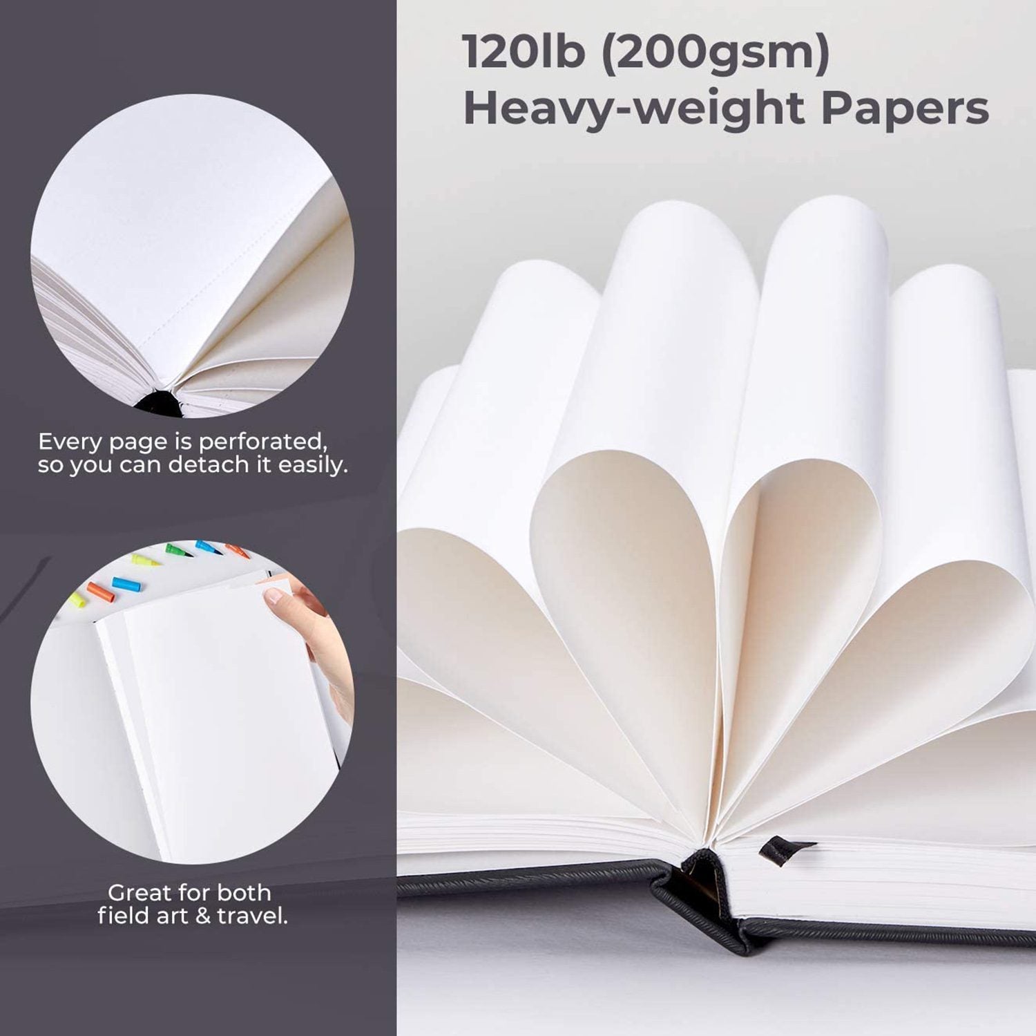 Ohuhu Marker Pads Art Sketchbooks for Markers - Image 3