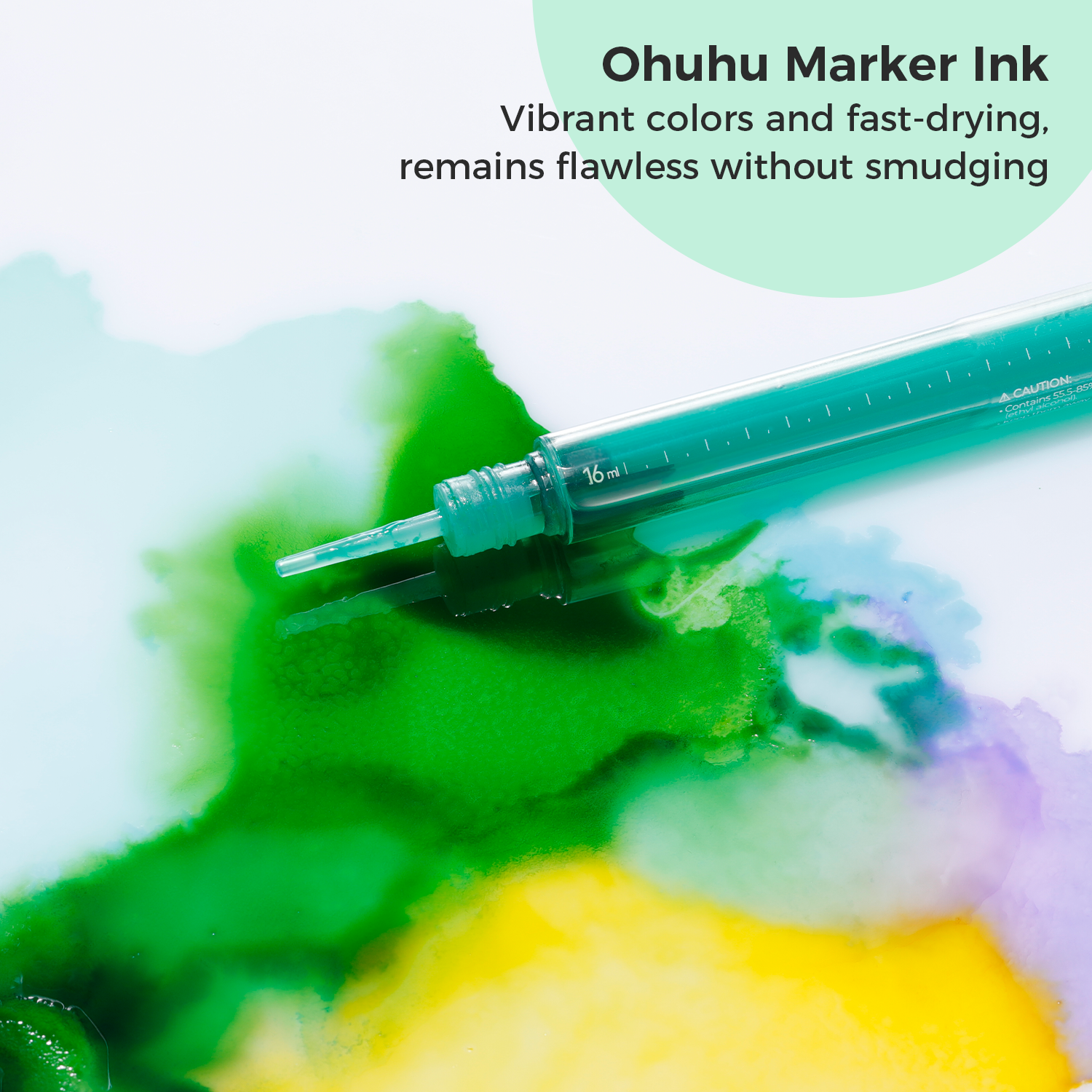 Ohuhu Marker Ink E415 / E557 / BR1 Refill for Alcohol marker - Image 7