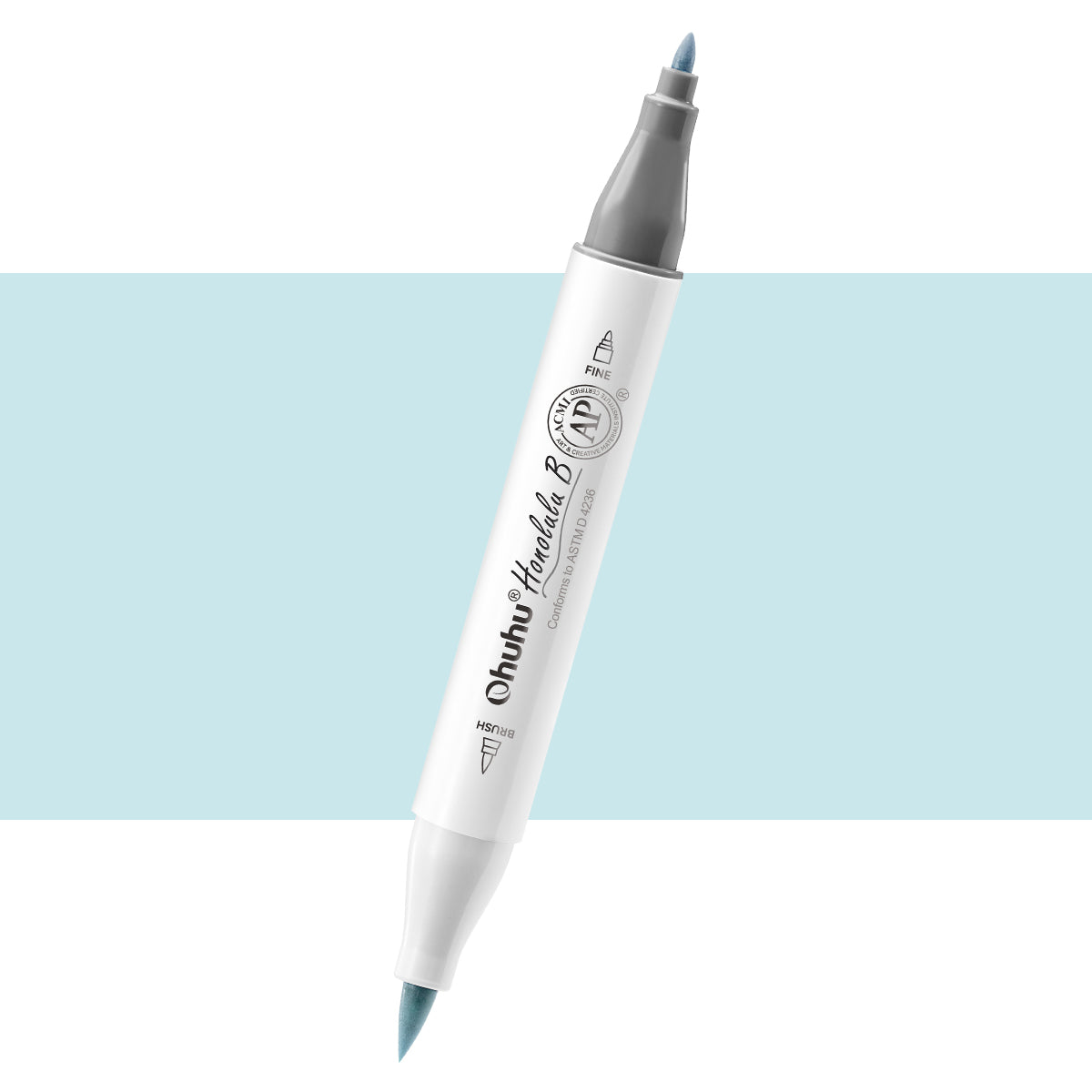 Ohuhu Honolulu B BG4 / B02 Individual Marker. Brush & Fine