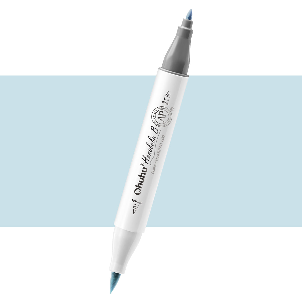 Ohuhu Honolulu B B030 / B03 Individual Marker. Brush & Fine