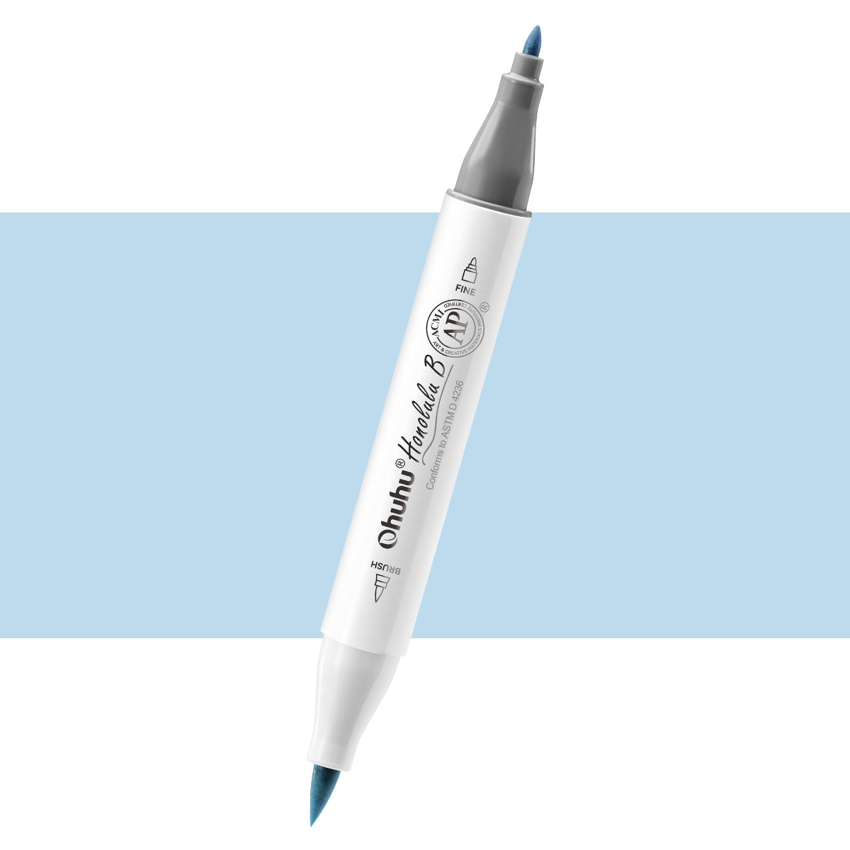 Ohuhu Honolulu B B120 / BV35 Individual Marker. Brush & Fine