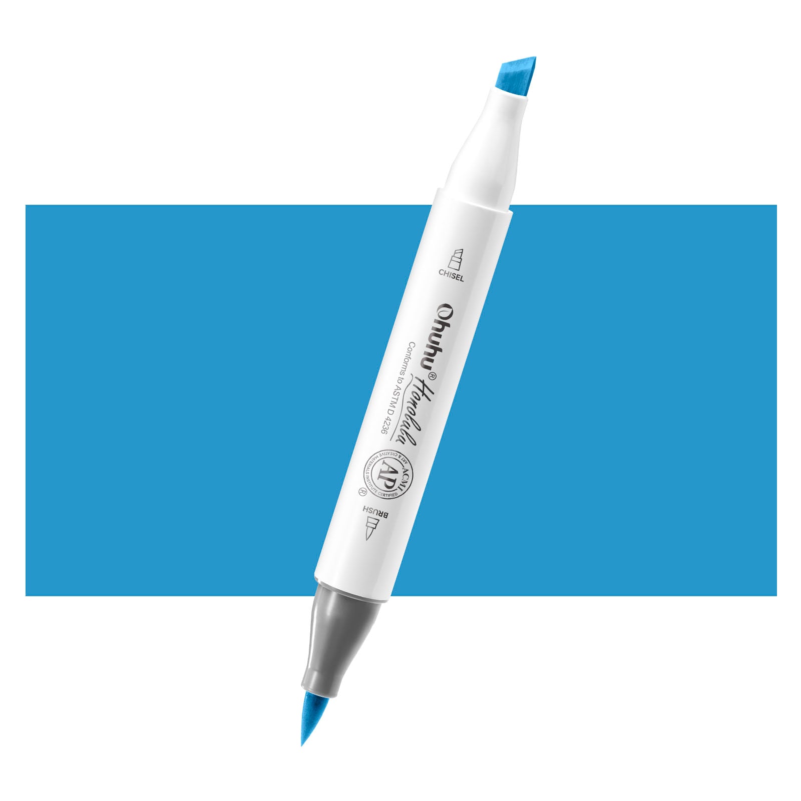 Ohuhu Honolulu PB8 / B111 Individual Marker. Brush & Chisel