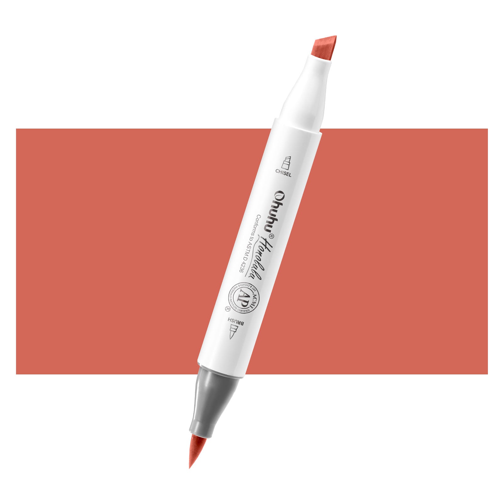 Ohuhu Honolulu Y5 / R013 Individual Marker. Brush & Chisel