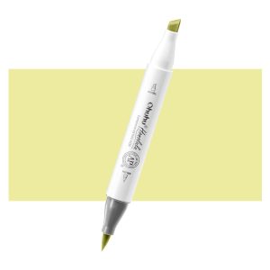 Ohuhu Honolulu G020 / Y14 Individual Marker. Brush & Chisel
