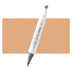 Ohuhu Honolulu E490 / Y412 Individual Marker. Brush & Chisel