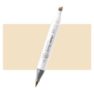 Ohuhu Honolulu YR212 / Y43 Individual Marker. Brush & Chisel