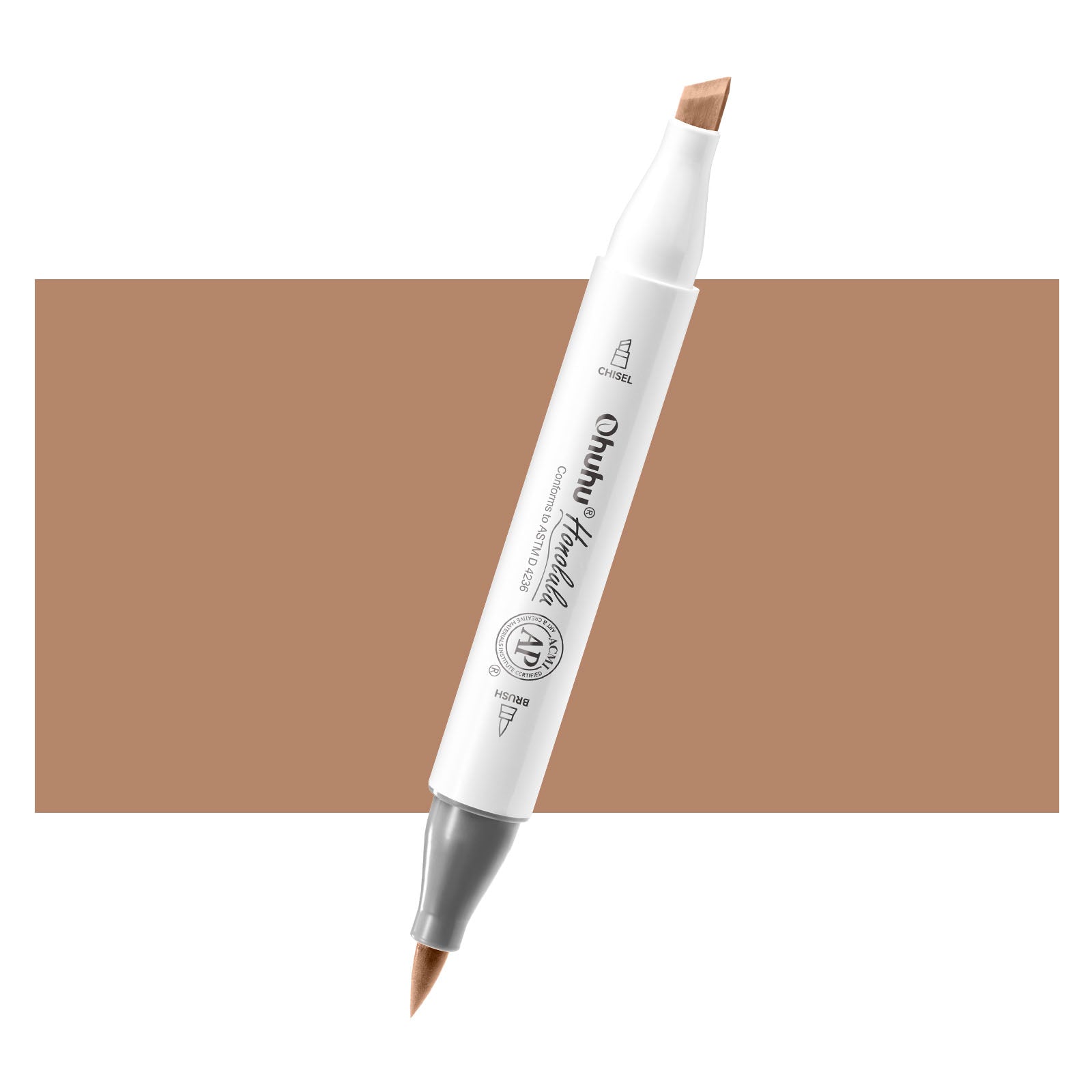 Ohuhu Honolulu E370 / Y515 Individual Marker. Brush & Chisel
