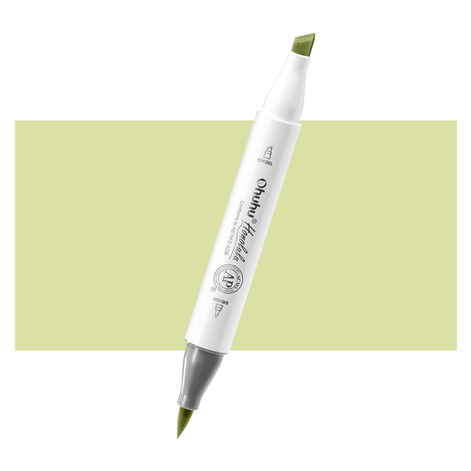 Ohuhu Honolulu GY7 / YG06 Individual Marker. Brush & Chisel