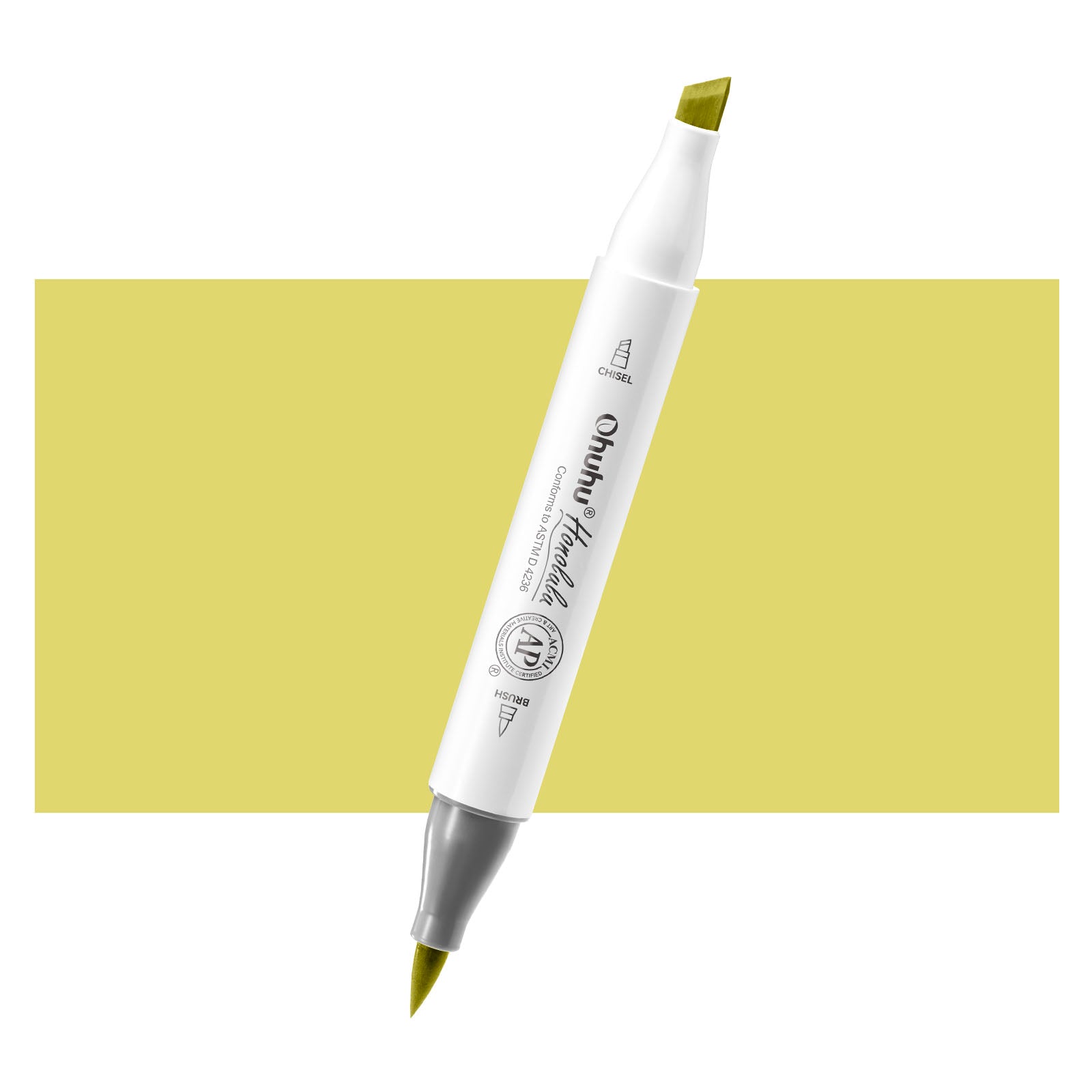 Ohuhu Honolulu G070 / YG112 Individual Marker. Brush & Chisel