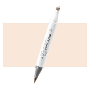 Ohuhu Honolulu YR220 / YR03 Individual Marker. Brush & Chisel
