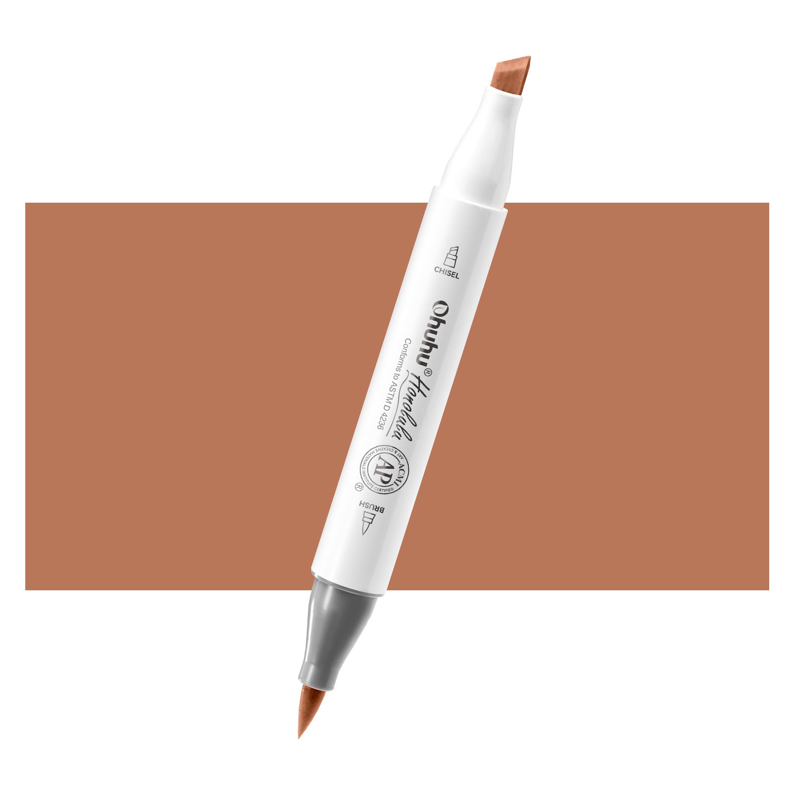 Ohuhu Honolulu BR2 / YR313 Individual Marker. Brush & Chisel