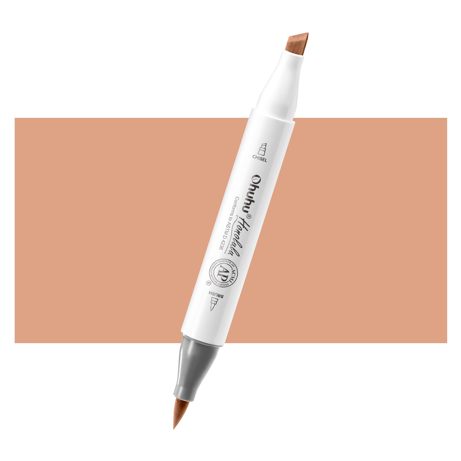 Ohuhu Honolulu BR3 / YR39 Individual Marker. Brush & Chisel