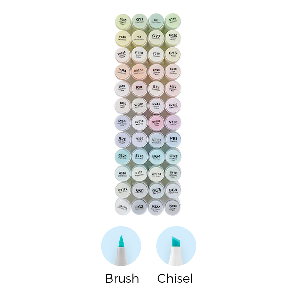 Ohuhu Honolulu Brush Markers - Small Set - Image 3