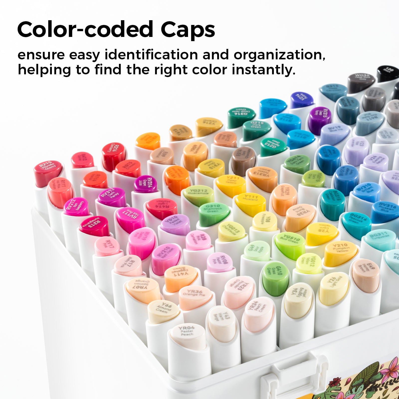 Ohuhu Kaala Dual Tips Alcohol Art Markers- 108 Colors - Image 7