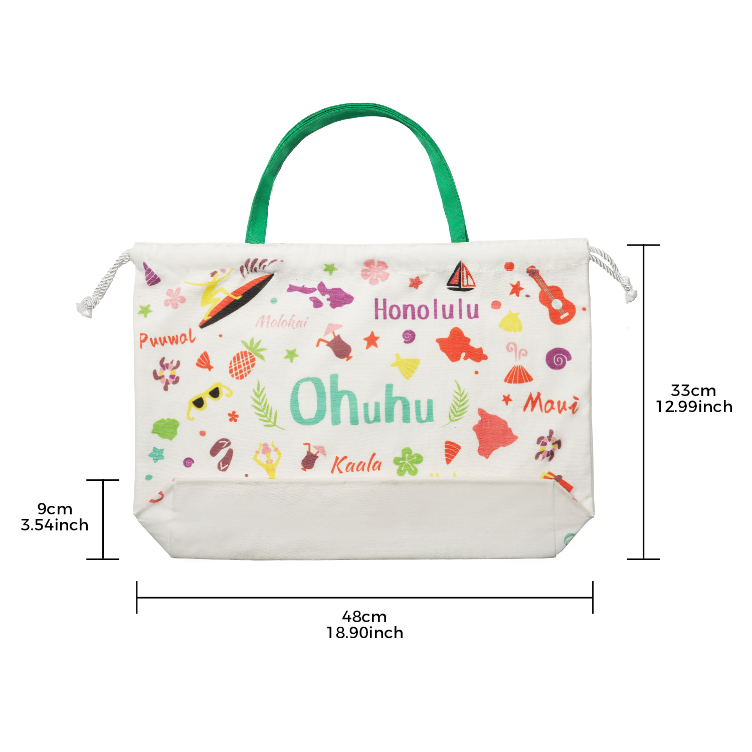 Ohuhu Canvas Gift Bag for Multi-purpose. Available in Two Sizes - Image 3