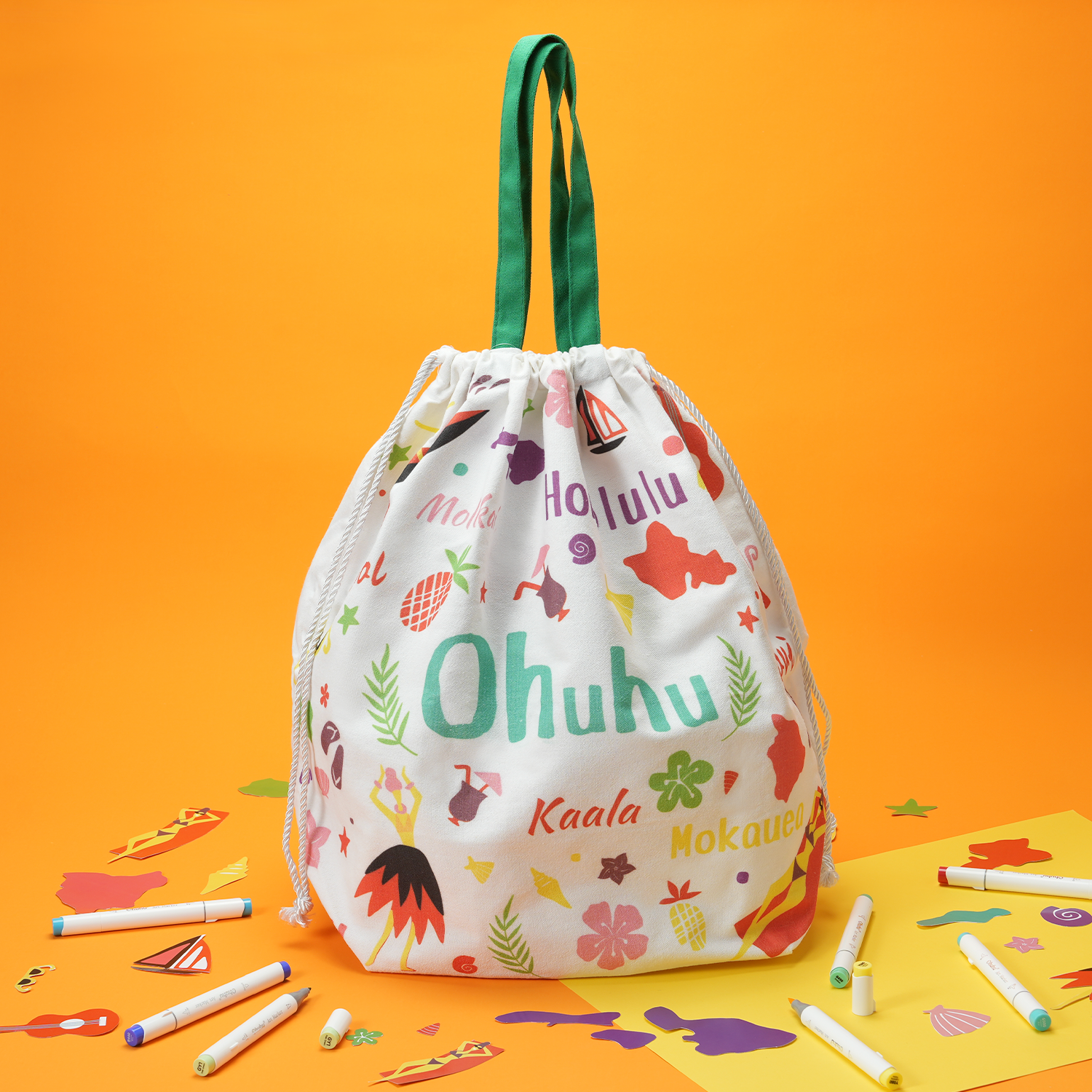 Ohuhu Canvas Gift Bag for Multi-purpose. Available in Two Sizes - Image 8