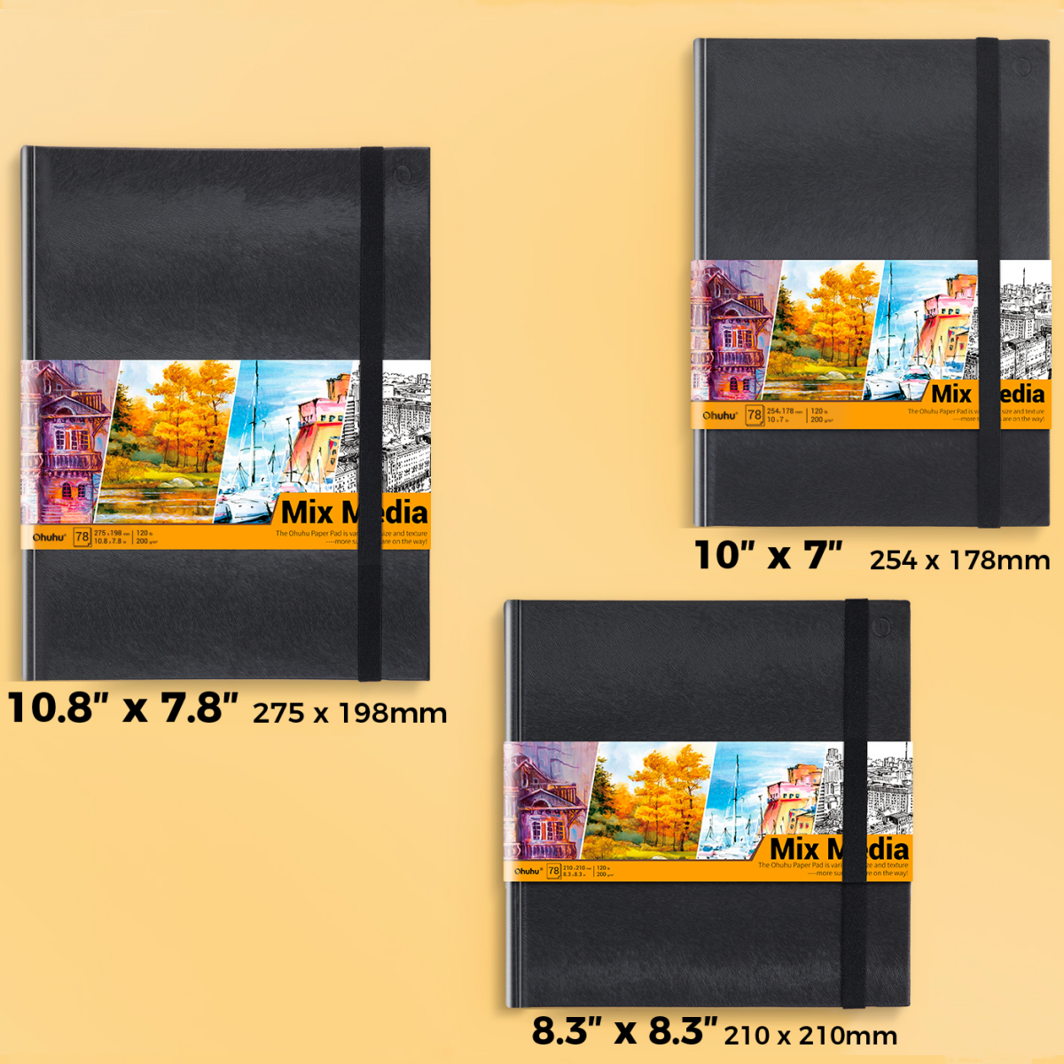 Ohuhu Mix Media Pad for Multiple Techniques - Image 16