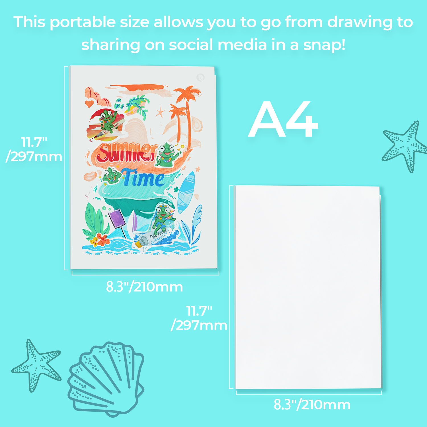 Ohuhu Bleedproof Double-Sided Marker Pad. Glue-Bound - Image 12