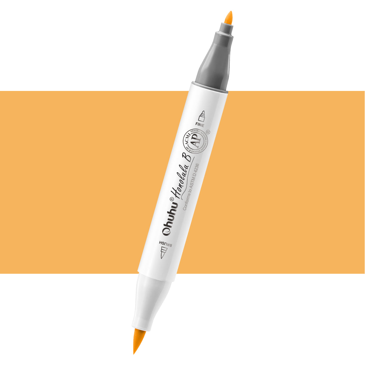Ohuhu Honolulu B YR170 / YR19 Individual Marker. Brush & Fine
