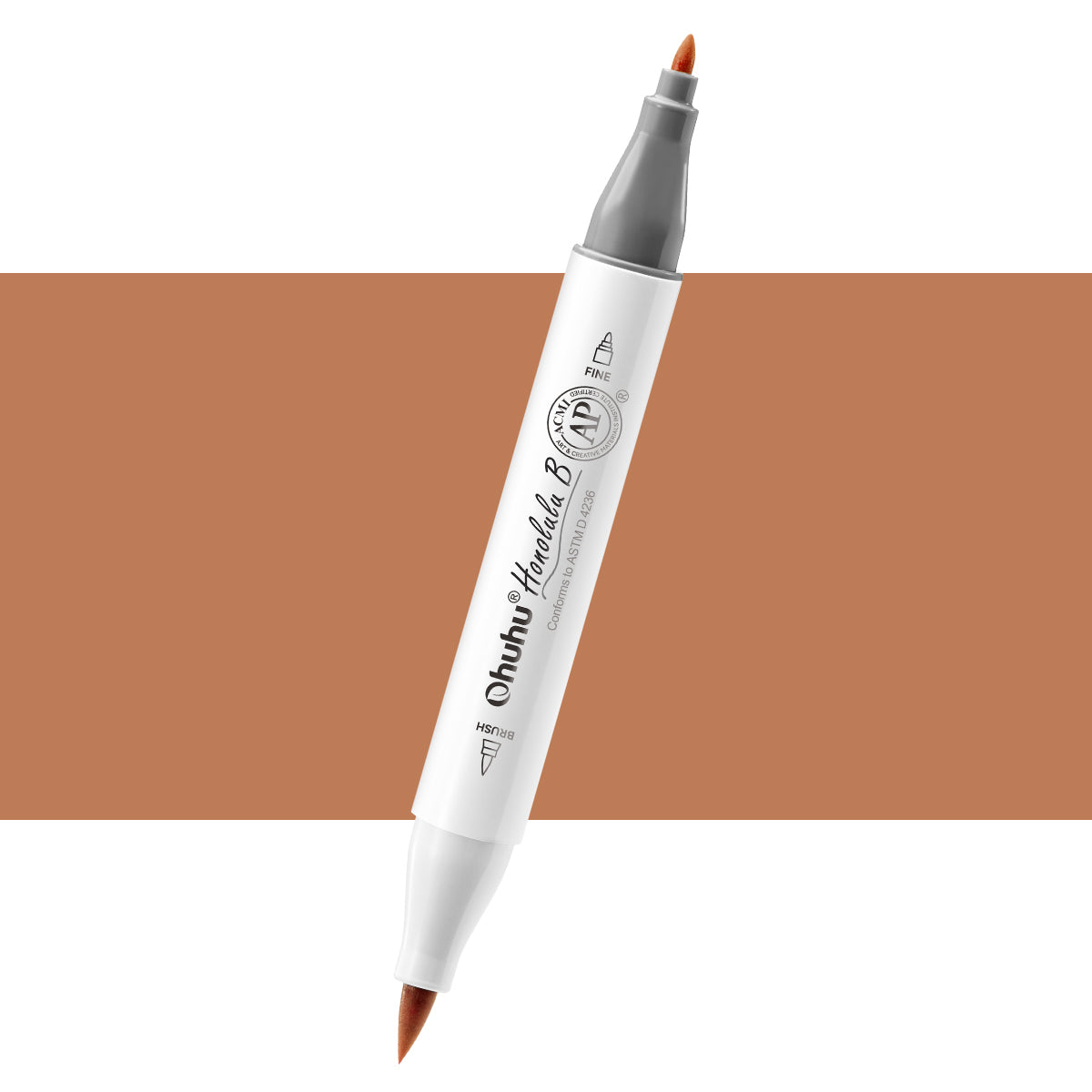 Ohuhu Honolulu B BR2 / YR313 Individual Marker. Brush & Fine