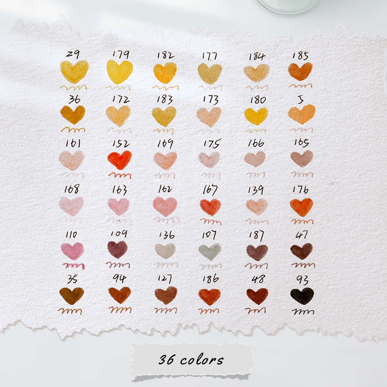 Ohuhu Maui 36 Skin Tone Colors Dual Tips Water Based Art Markers. Brush & Fineliner (US Exclusive) - Image 7